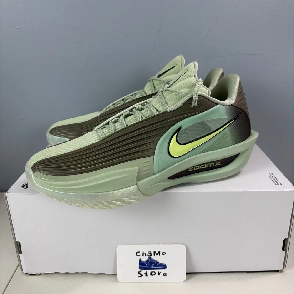Nike Air Zoom G.T. Cut 3 Turbo Basketball Shoes Honeydew HV9918 300 Men's Sz - Picture 3 of 10